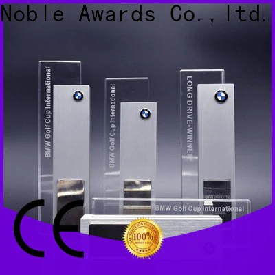 Noble Awards Transparent custom trophy ODM For Awards