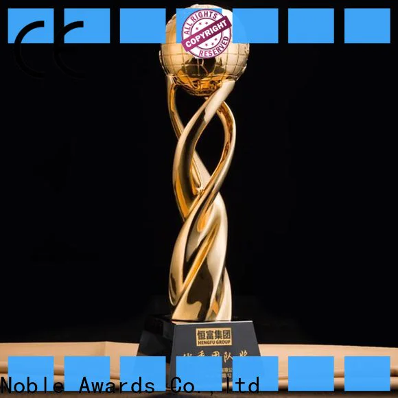 Noble Awards Top grade A Resin bespoke resin trophy manufacturer For Gift