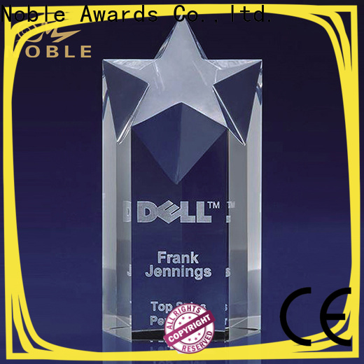 Noble Awards durable glass plaques personalized buy now For Gift