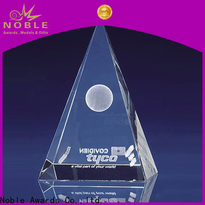 Noble Awards jade crystal crystal award supplier For Awards