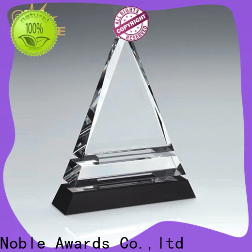 Noble Awards jade crystal custom etched glass plaques get quote For Sport games