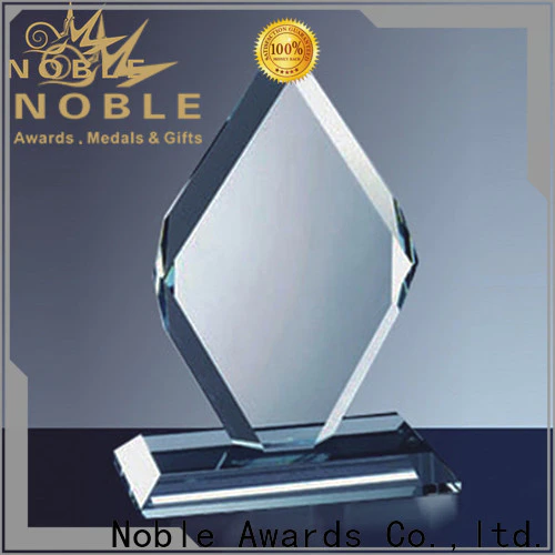 Noble Awards jade crystal blank trophy for wholesale For Gift