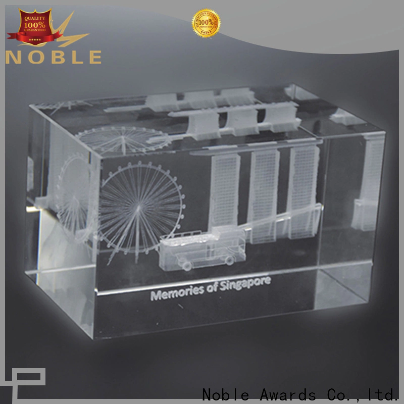 Noble Awards durable glass trophy blanks supplier For Awards