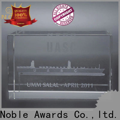 Noble Awards jade crystal large glass trophy buy now For Sport games