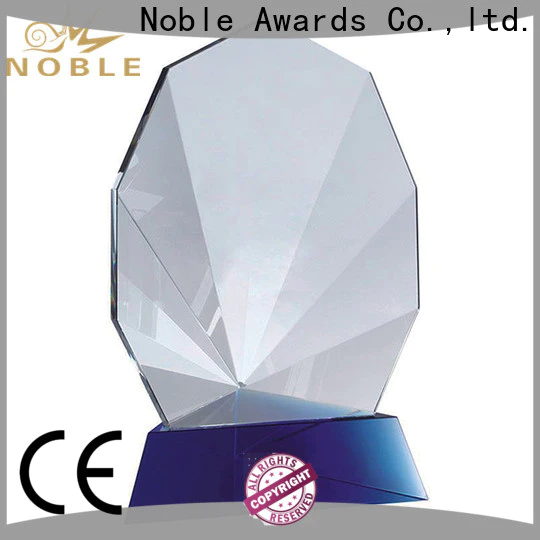 Noble Awards jade crystal glass football award free sample For Gift