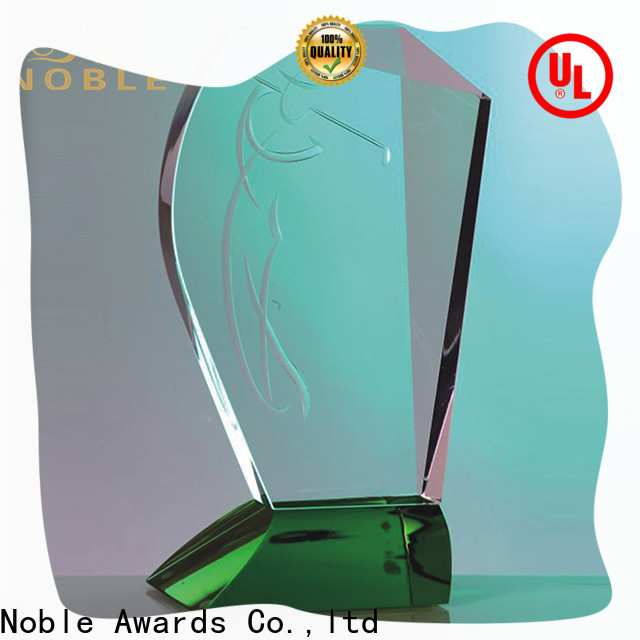 funky custom crystal NBA trophy premium glass free sample For Sport games