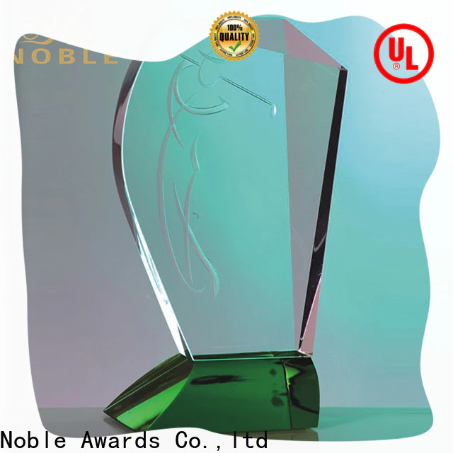 funky custom crystal NBA trophy premium glass free sample For Sport games