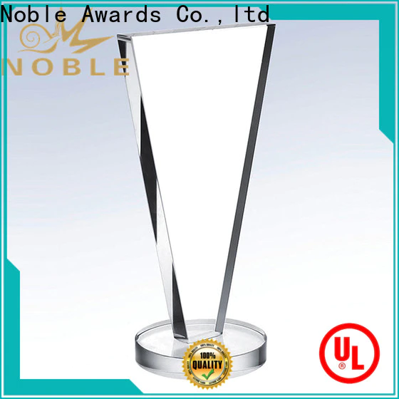 Noble Awards solid mesh crystal NFL trophy customization For Gift