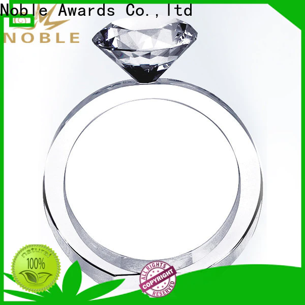 Noble Awards durable Crystal American football trophy for wholesale For Sport games