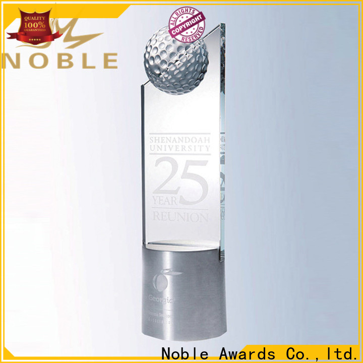 Noble Awards jade crystal custom glass awards customization For Sport games