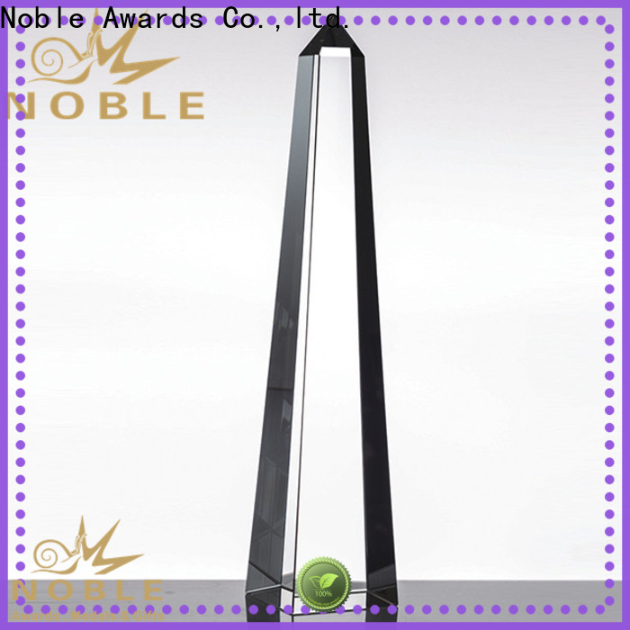 Noble Awards premium glass glass golf trophies supplier For Gift