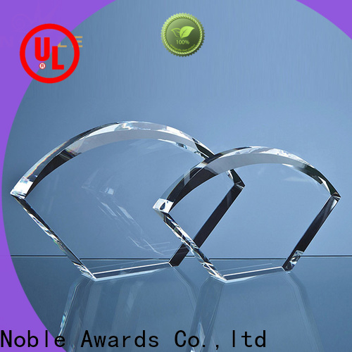 Noble Awards Breathable glass golf awards for wholesale For Gift
