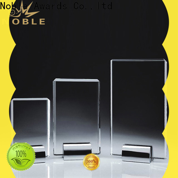 durable crystal glass trophy premium glass free sample For Awards