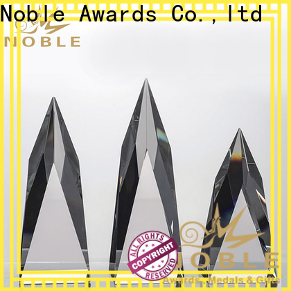 Noble Awards Breathable personalised engraved glass plaque OEM For Gift