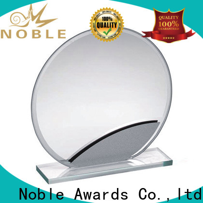 Noble Awards jade crystal buy glass trophy bulk production For Gift