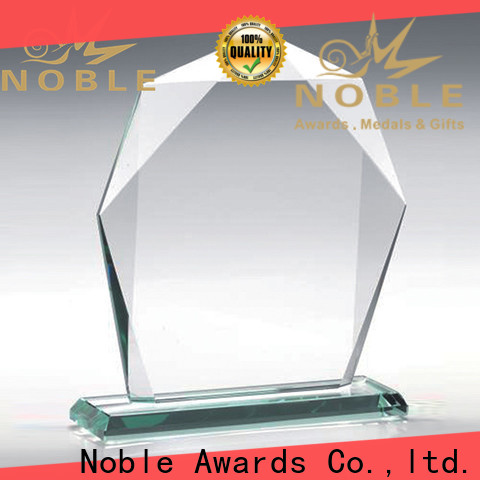 solid mesh glass and crystal trophies premium glass ODM For Awards