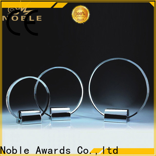 Noble Awards funky personalised glass trophy customization For Sport games