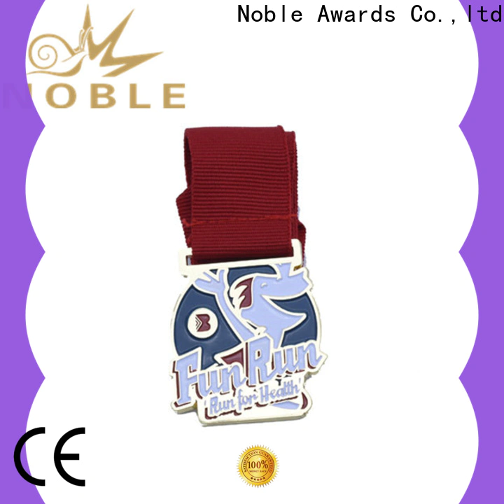 Noble Awards durable service medals free sample For Sport games