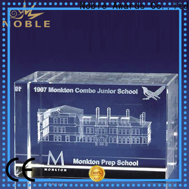 Noble Awards premium glass custom etched glass plaques supplier For Awards