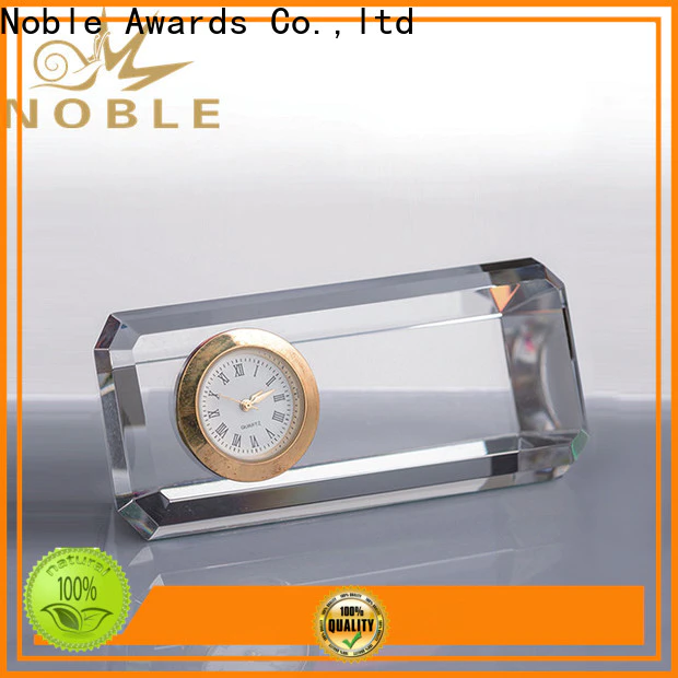 portable crystal glass gifts matal with Gift Box For Awards