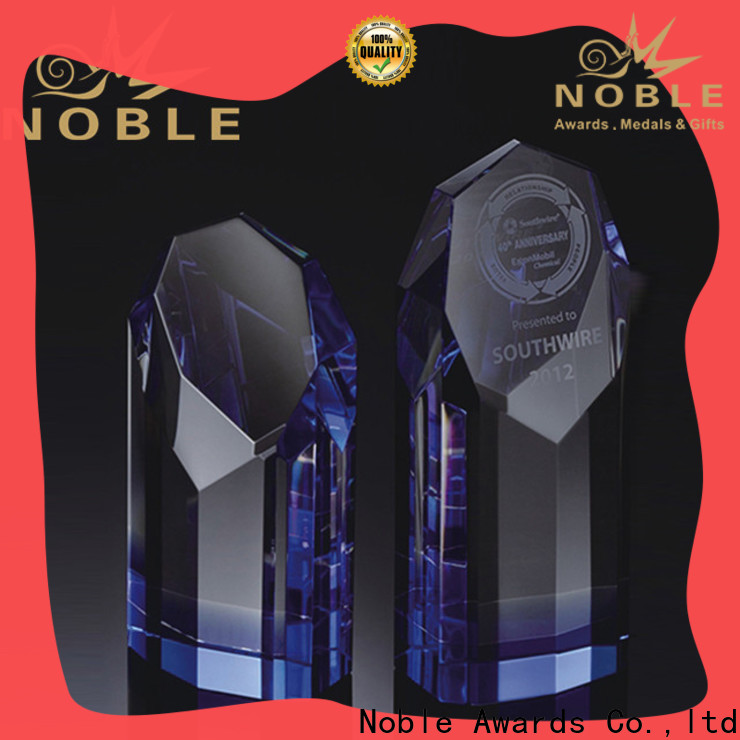 Noble Awards portable glass plaques personalized OEM For Awards