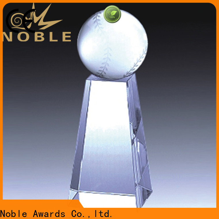 Noble Awards solid mesh glass plaque maker bulk production For Awards
