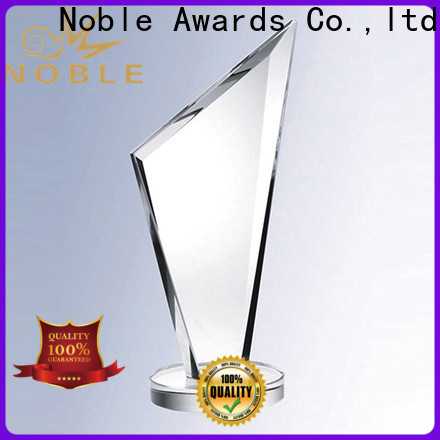 Noble Awards premium glass small glass trophy buy now For Awards
