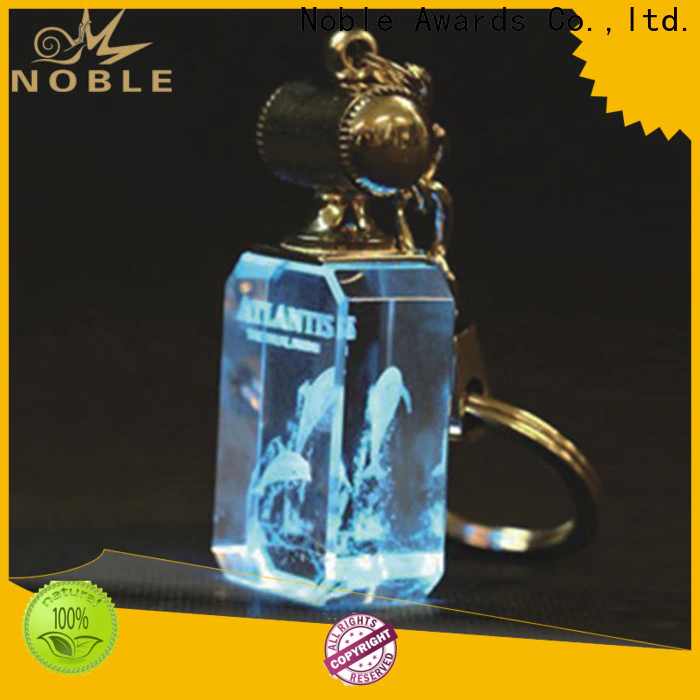 Noble Awards transparent personalised glass gifts factory For Gift