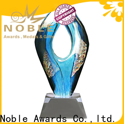 Noble Awards durable Hand Blown trophy get quote For Sport games