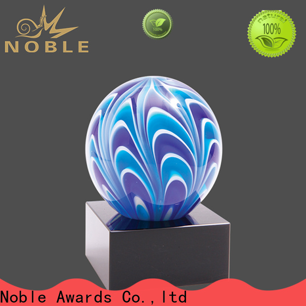 Noble Awards crystal trophy award design for wholesale For Awards