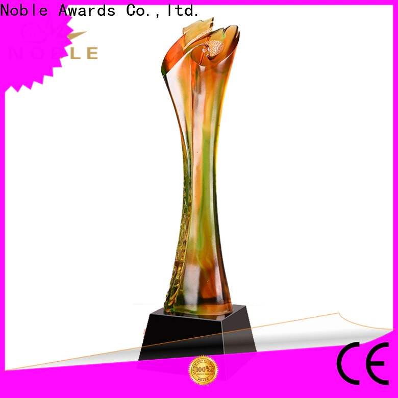 Noble Awards handcraft ball trophy ODM For Sport games