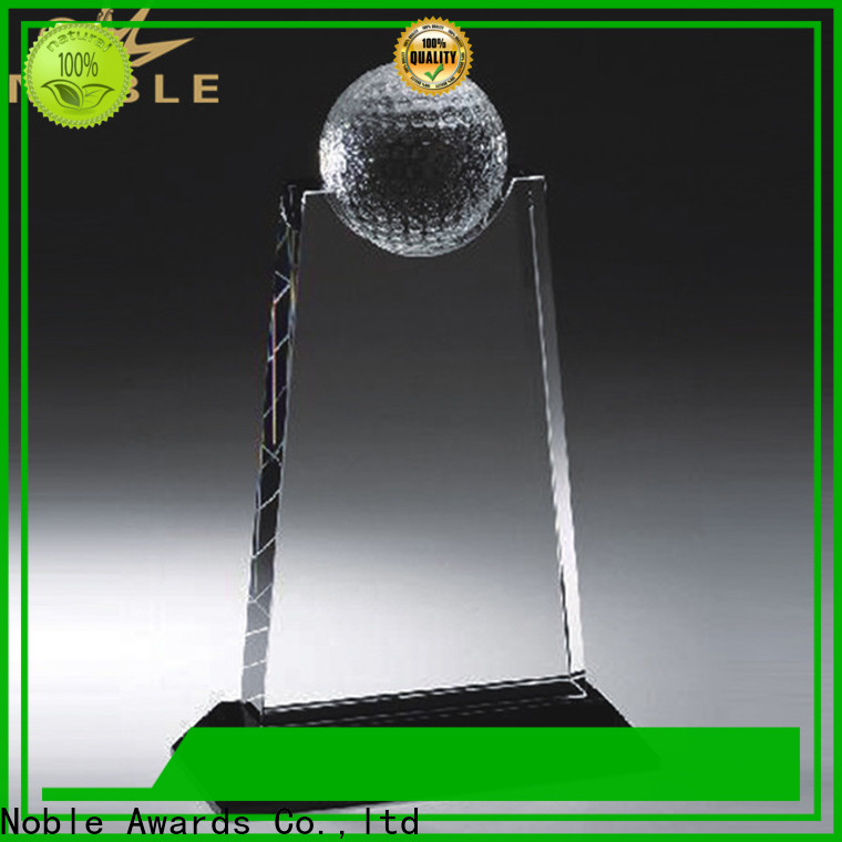 Noble Awards jade crystal jade glass trophy ODM For Sport games