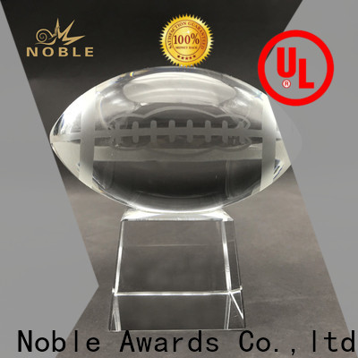Noble Awards premium glass black glass awards bulk production For Sport games