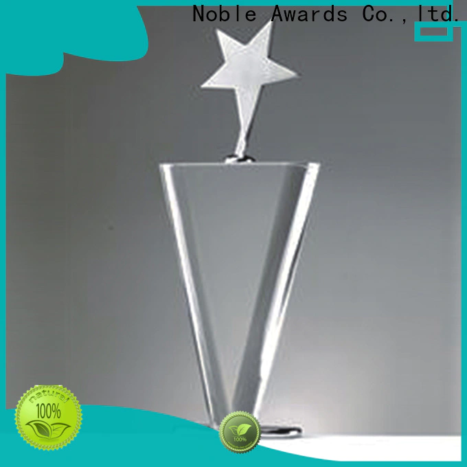 Noble Awards metal custom trophy design OEM For Gift