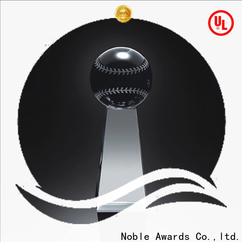Noble Awards at discount glass keychain factory For Gift