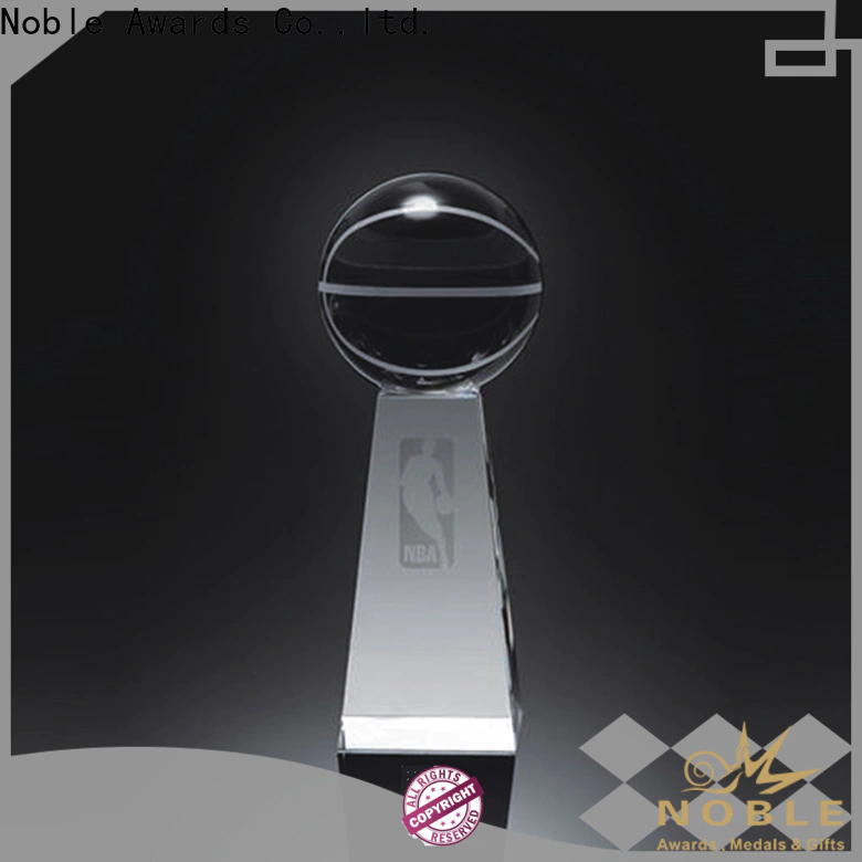 latest custom award trophy crystal supplier For Sport games