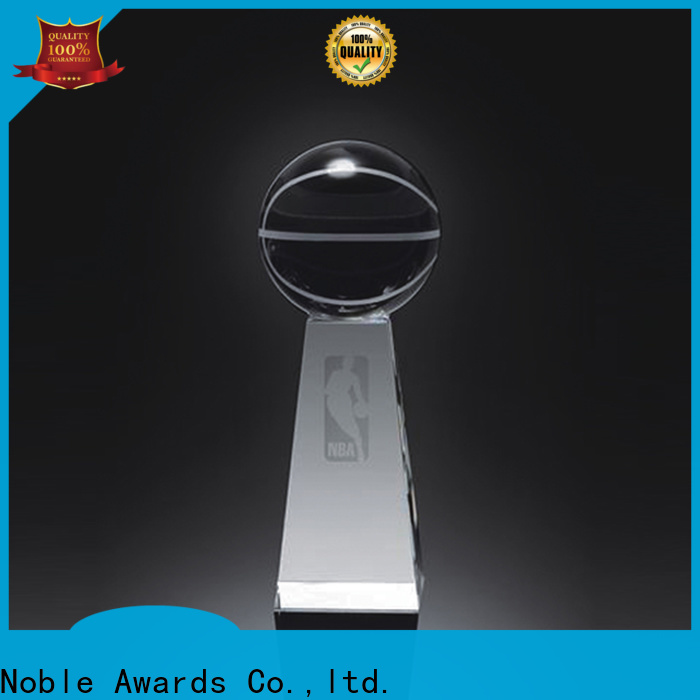 Noble Awards premium glass glass star award for wholesale For Sport games