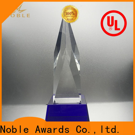Noble Awards at discount glass plaques personalized supplier For Sport games