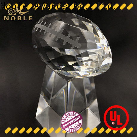 Noble Awards solid mesh glass trophy manufacturers ODM For Awards