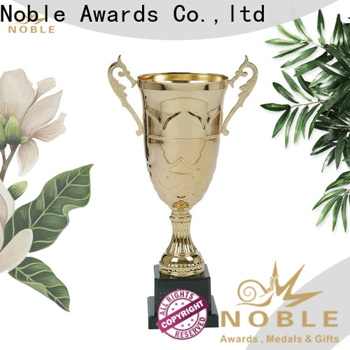 Noble Awards K9 Crystal metal trophy toppers factory For Sport games