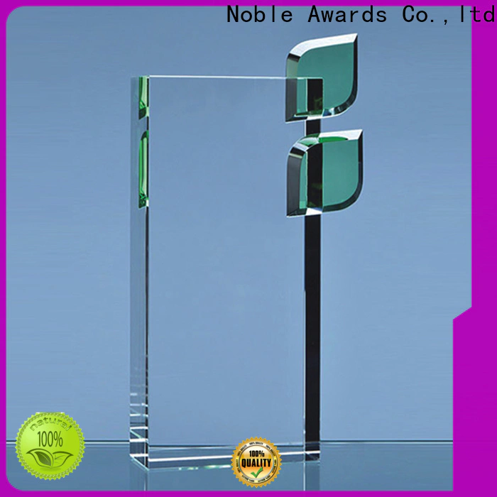 Noble Awards durable custom glass gifts manufacturer For Sport games
