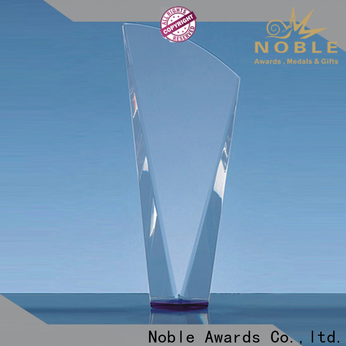 Noble Awards high-quality plexiglass trophy free sample For Gift
