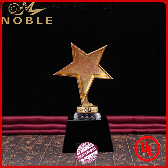 Noble Awards Gift Box metal trophy toppers manufacturer For Sport games