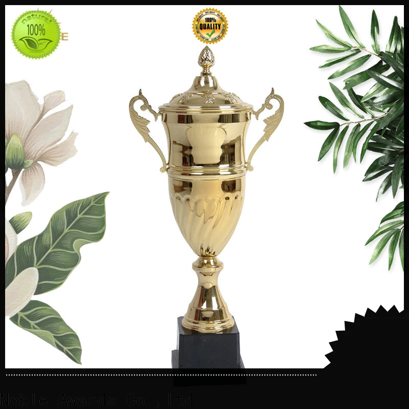durable metal football trophy K9 Crystal with Gift Box For Awards
