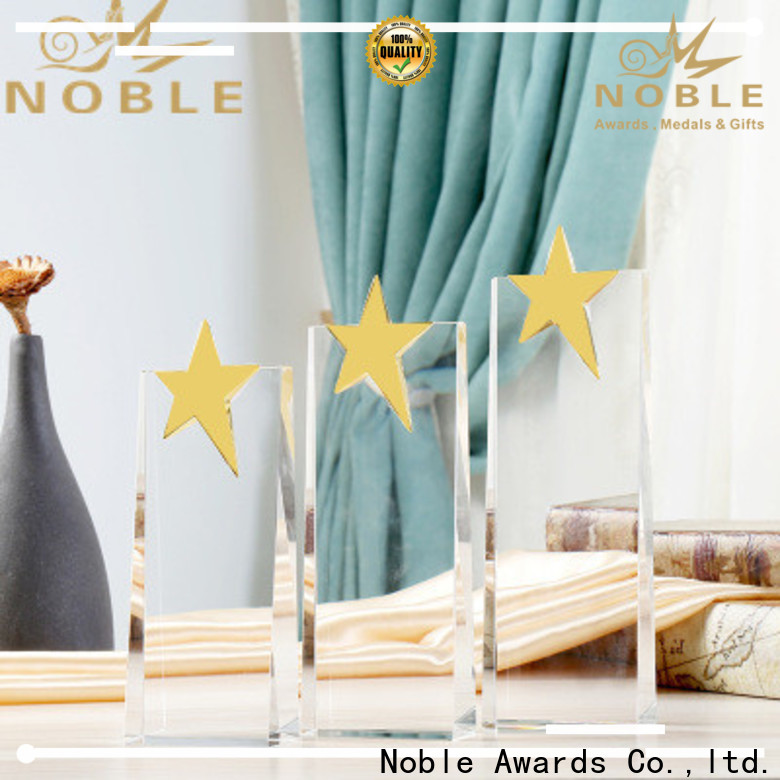 Noble Awards solid mesh glass awards wholesale free sample For Awards