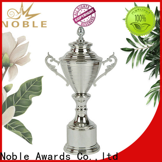 Noble Awards solid mesh football world cup trophy bulk production For Sport games