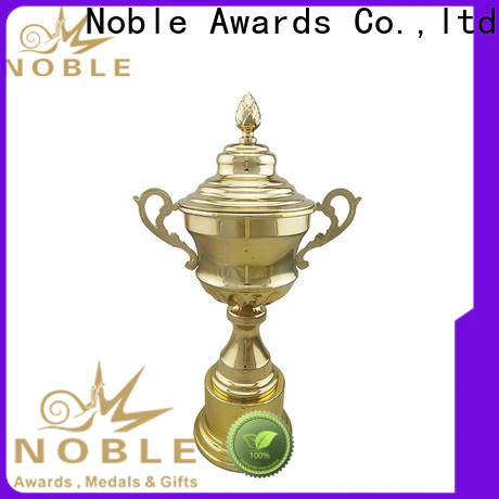 Noble Awards metal silver trophy cup bulk production For Gift