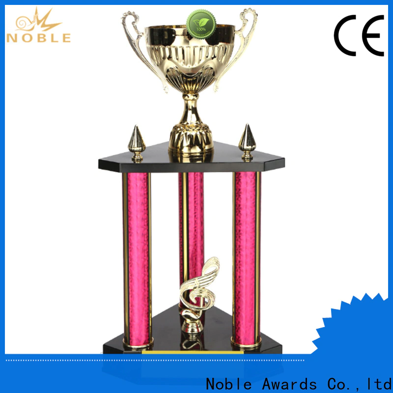 Breathable metal trophy toppers Gift Box with Gift Box For Sport games