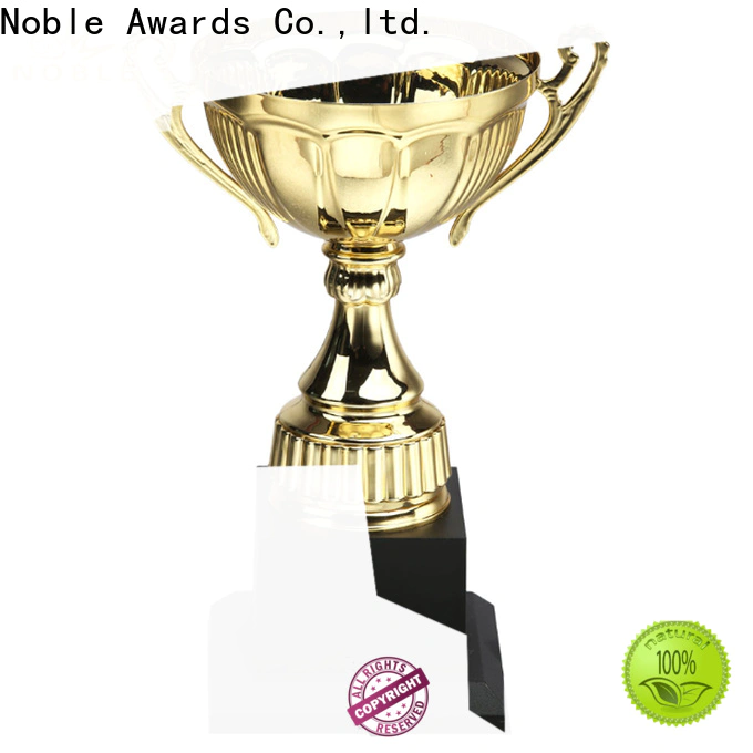 Noble Awards solid mesh small trophy cup free sample For Sport games