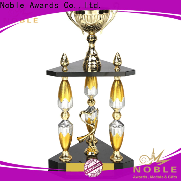 Noble Awards Aluminum metal trophy toppers supplier For Gift